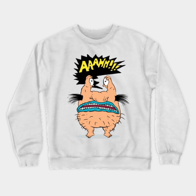 Real Monsters Krumm Crewneck Sweatshirt by Komataguri